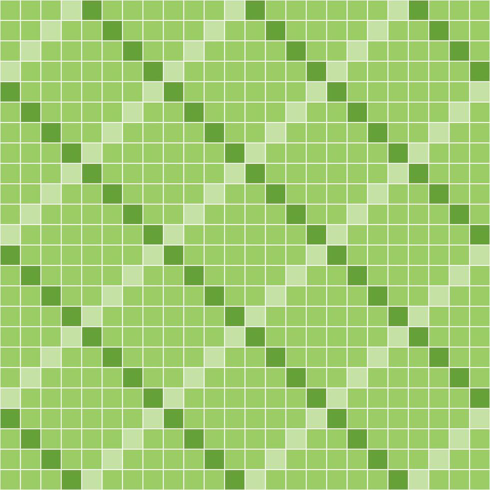 leggero verde piastrella sfondo, mosaico piastrella sfondo, piastrella sfondo, senza soluzione di continuità modello, mosaico senza soluzione di continuità modello, mosaico piastrelle struttura o sfondo. bagno parete piastrelle, nuoto piscina piastrelle. vettore