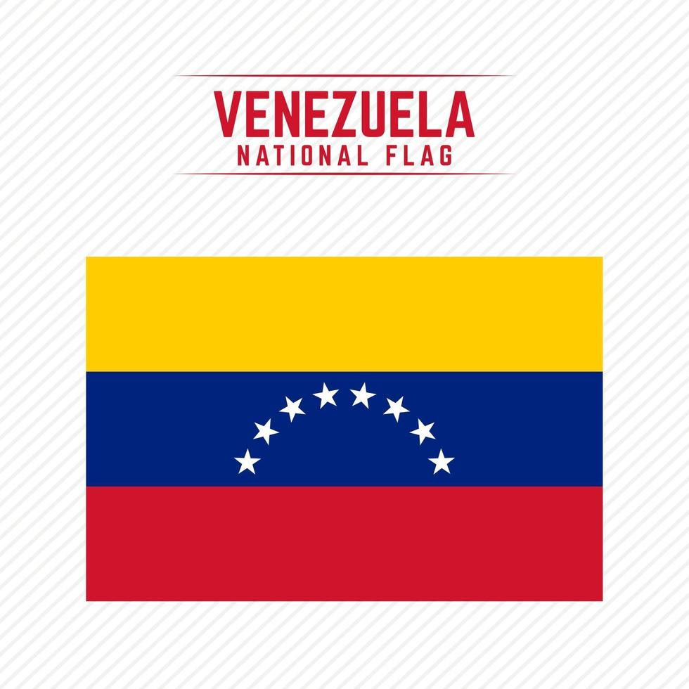 bandiera nazionale del venezuela vettore