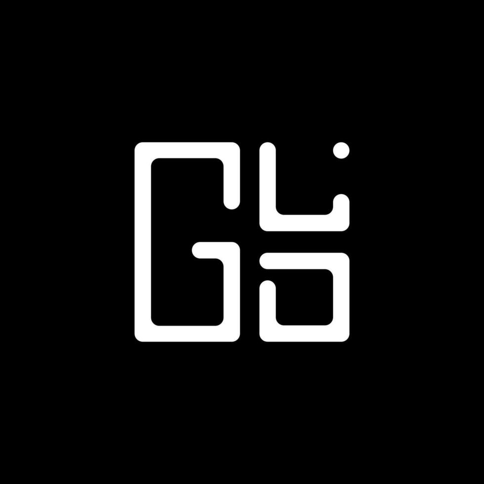 gld lettera logo vettore disegno, gld semplice e moderno logo. gld lussuoso alfabeto design