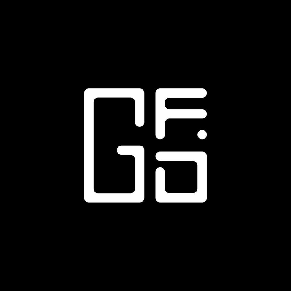 gfd lettera logo vettore disegno, gfd semplice e moderno logo. gfd lussuoso alfabeto design