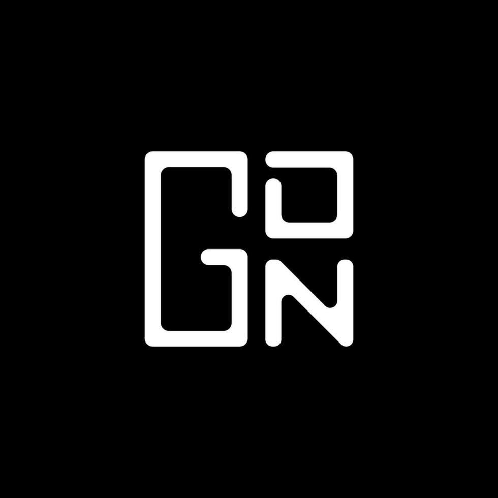 gdn lettera logo vettore disegno, gdn semplice e moderno logo. gdn lussuoso alfabeto design
