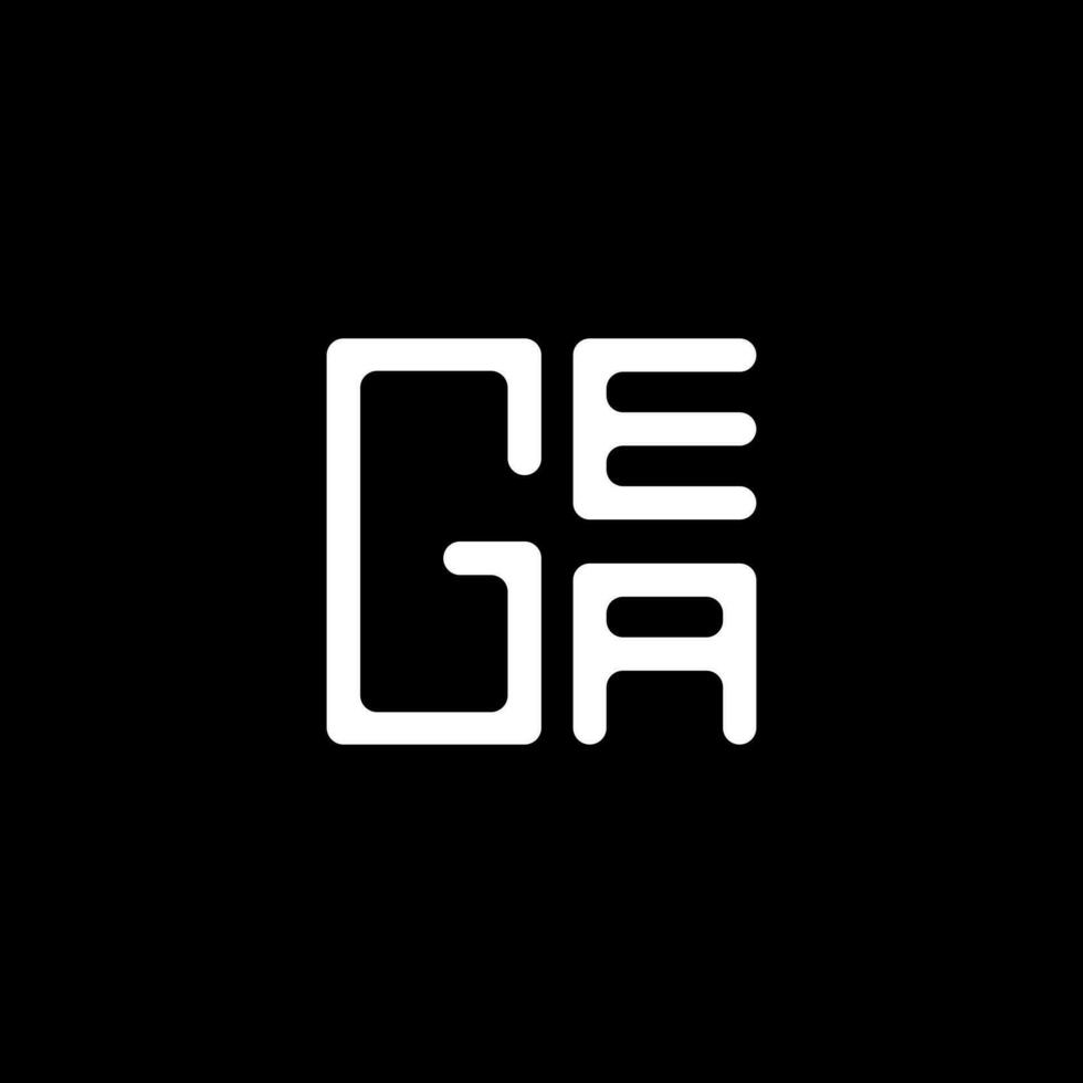 gea lettera logo vettore disegno, gea semplice e moderno logo. gea lussuoso alfabeto design