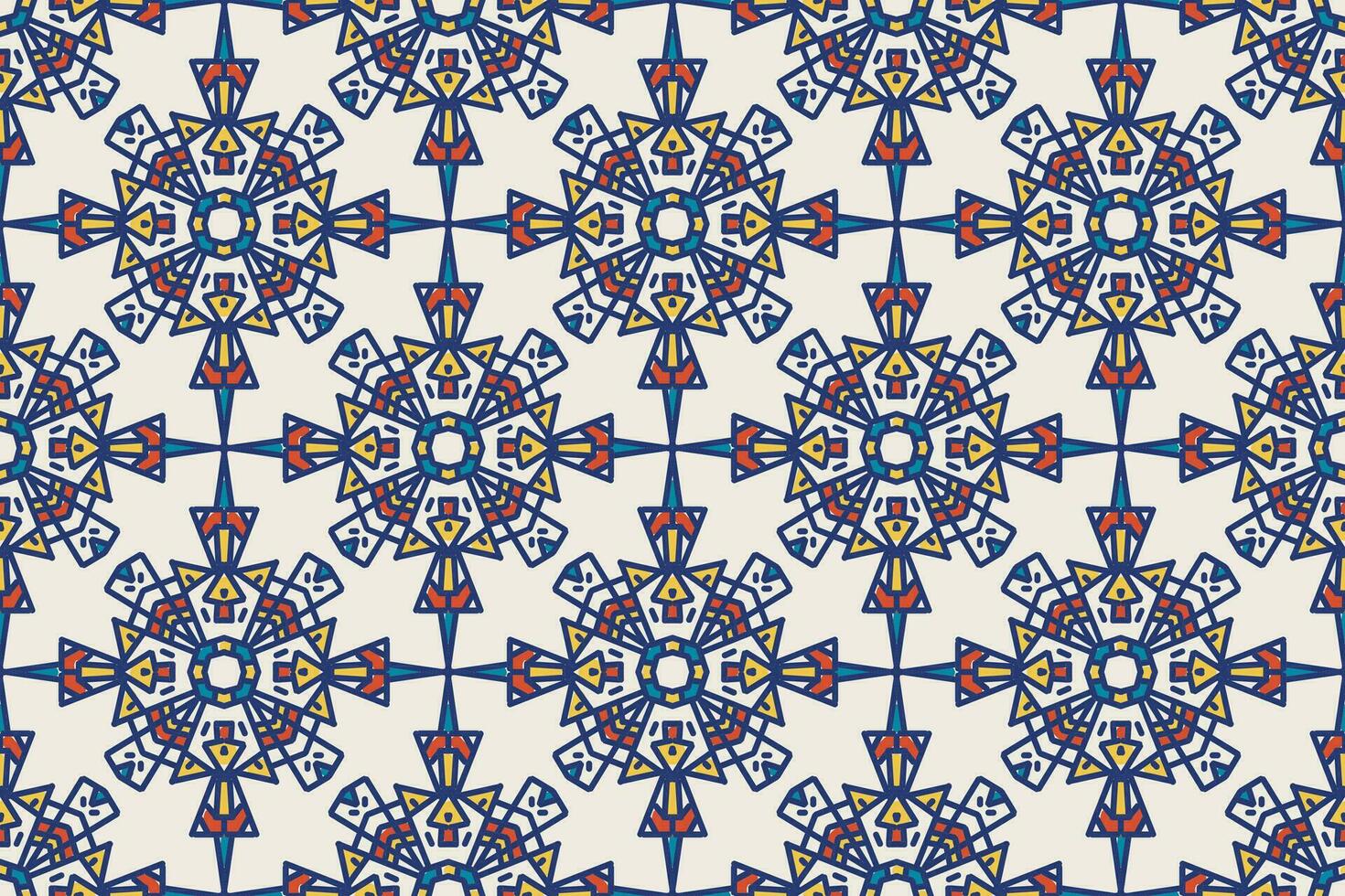 Turco moschea finestra vettore senza soluzione di continuità modello. Ramadan mubarak musulmano sfondo. tradizionale Ramadan kareem moschea modello con oro griglia mosaico. islamico finestra griglia design di lanterna forme piastrelle.