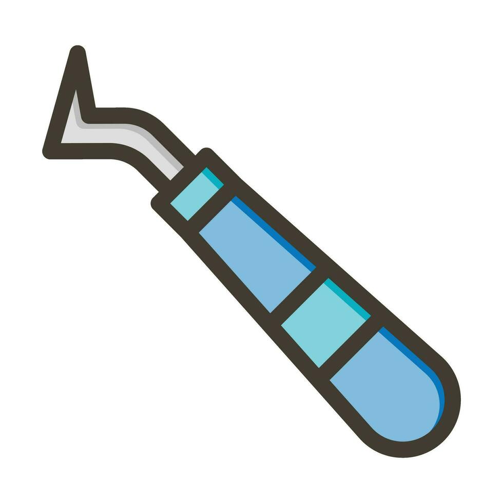 sonda vettore di spessore linea pieno colori icona per personale e commerciale uso.