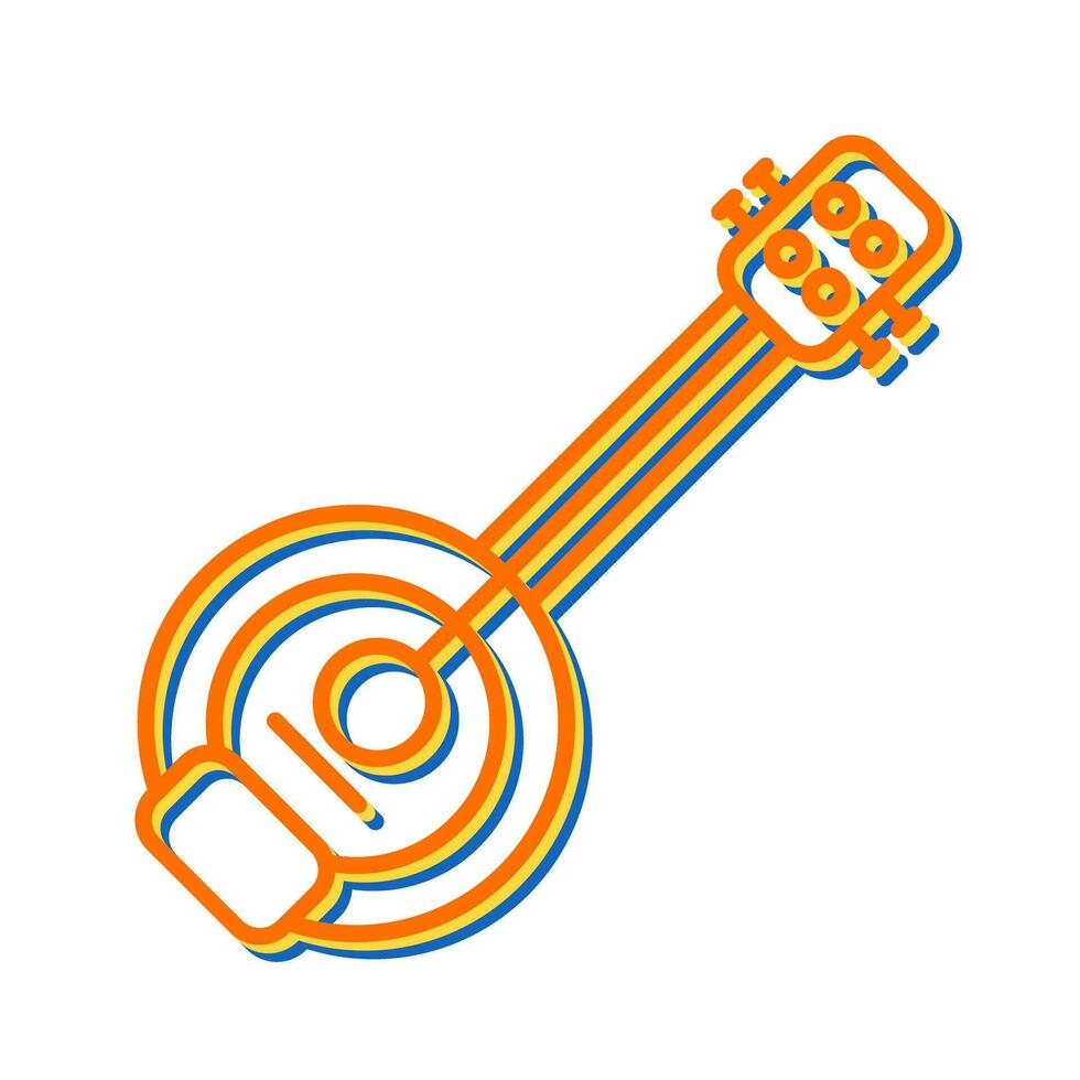 mandolino vettore icona