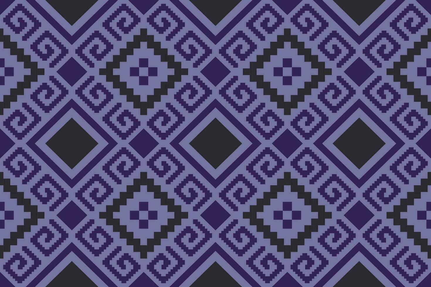 attraversare punto colorato geometrico tradizionale etnico modello ikat senza soluzione di continuità modello astratto design per tessuto Stampa stoffa vestito tappeto le tende e sarong azteco africano indiano indonesiano vettore