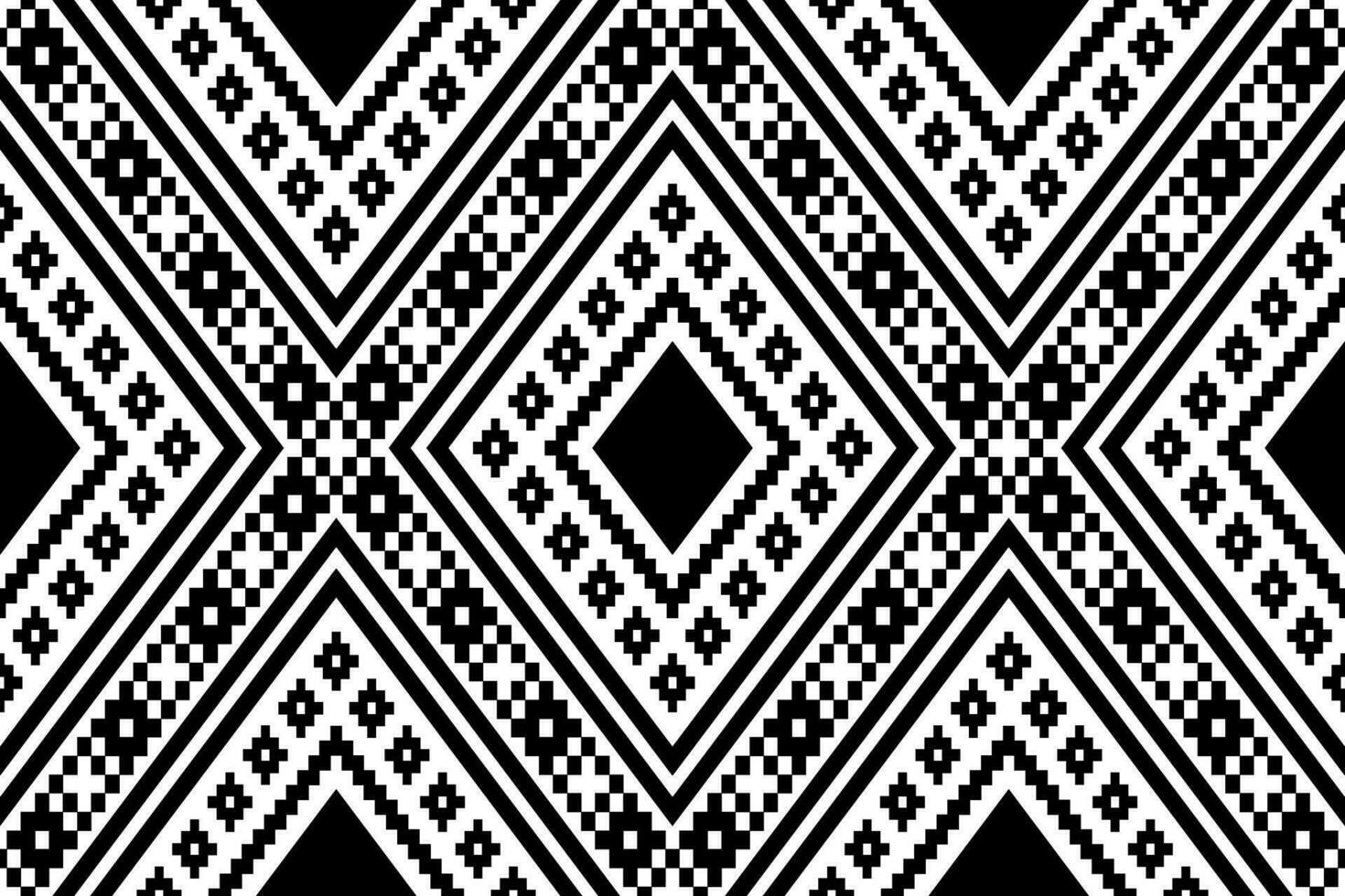 attraversare punto colorato geometrico tradizionale etnico modello ikat senza soluzione di continuità modello astratto design per tessuto Stampa stoffa vestito tappeto le tende e sarong azteco africano indiano indonesiano vettore