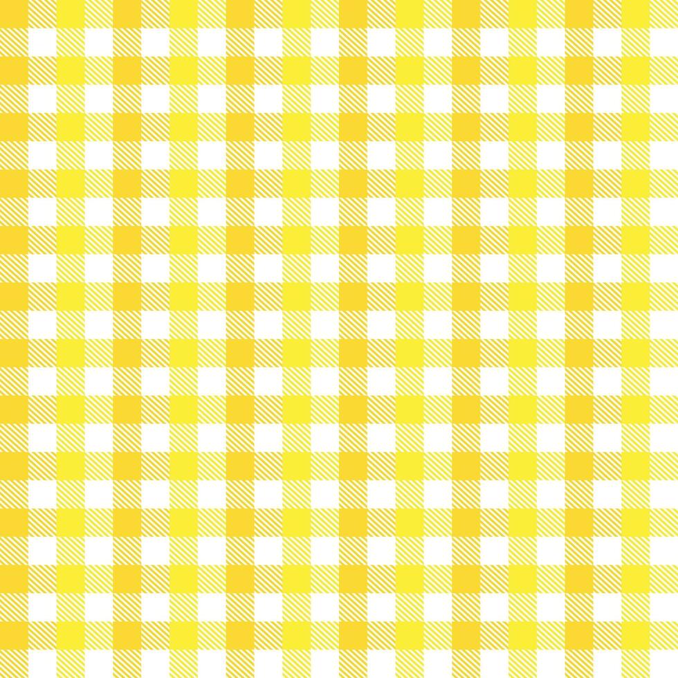 giallo plaid modello con obliquo linea dentro sfondo. plaid modello sfondo. plaid sfondo. senza soluzione di continuità modello. per sfondo, decorazione, regalo avvolgere, percalle tovaglia, lenzuolo, tartan. vettore