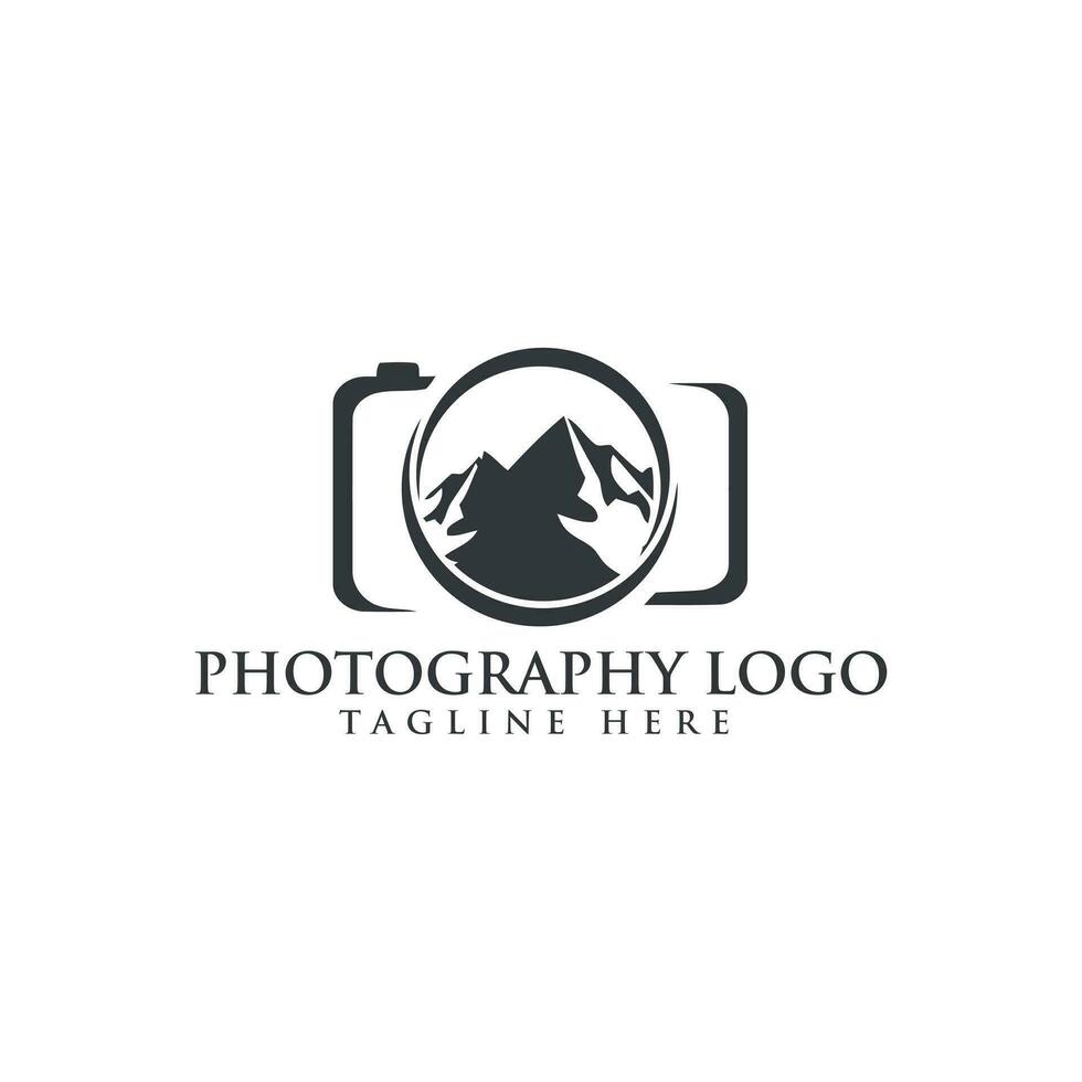 fotografia logo design ispirazione vettoriale