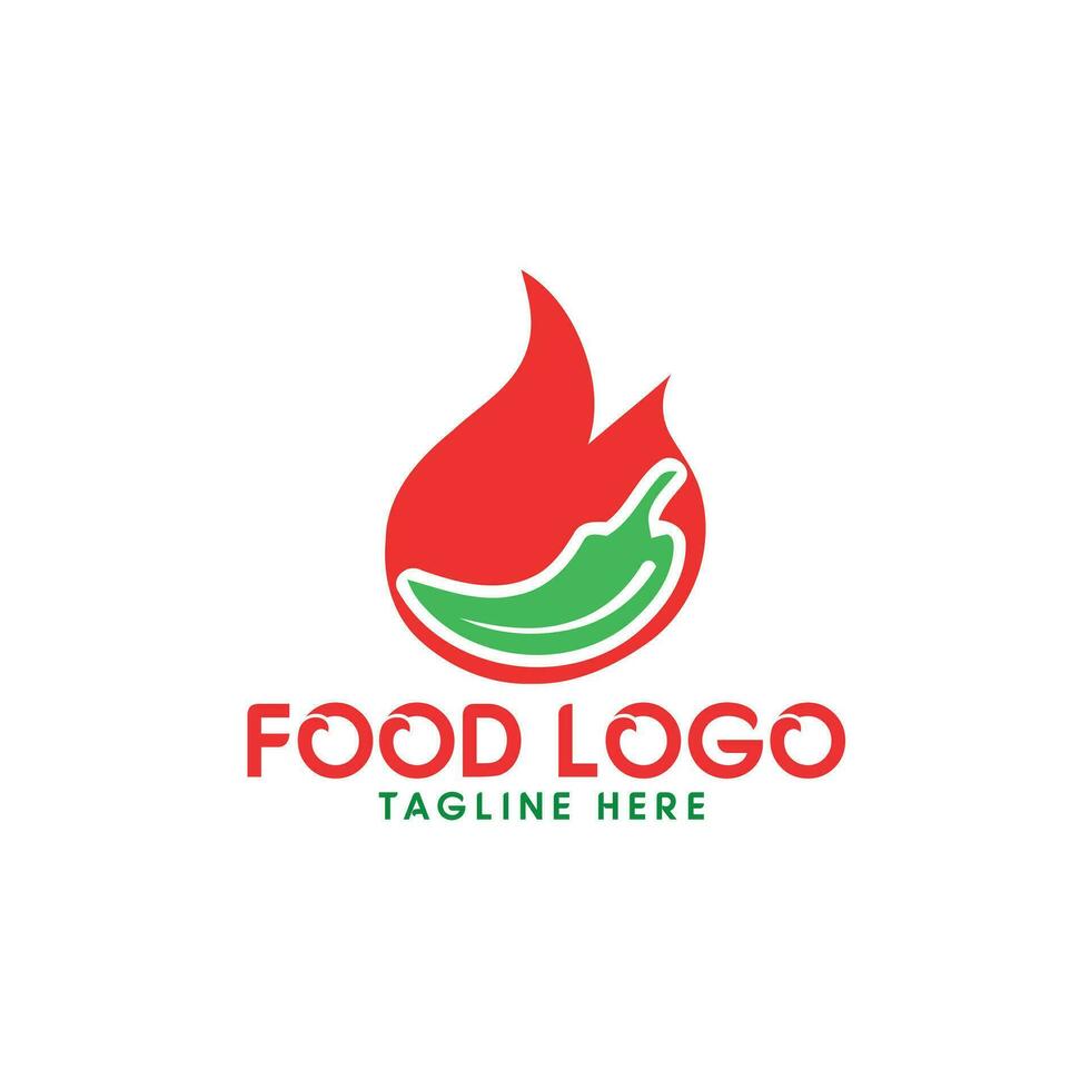 spaziosità caldo pentola ristorante logo icona con grande rosso fuoco fiamma vettore