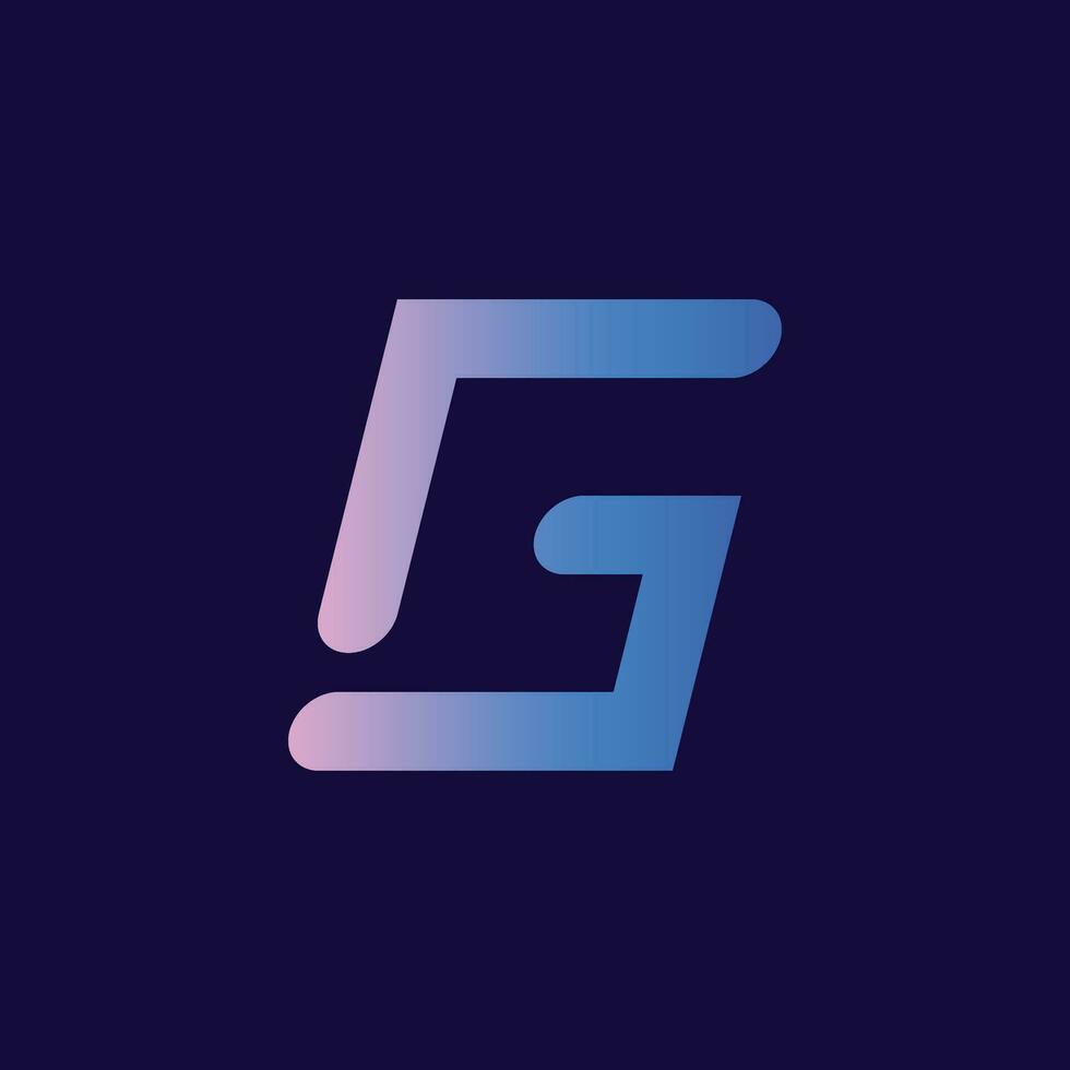 g lettera logo design modello elementi. moderno astratto digitale alfabeto lettera logo vettore