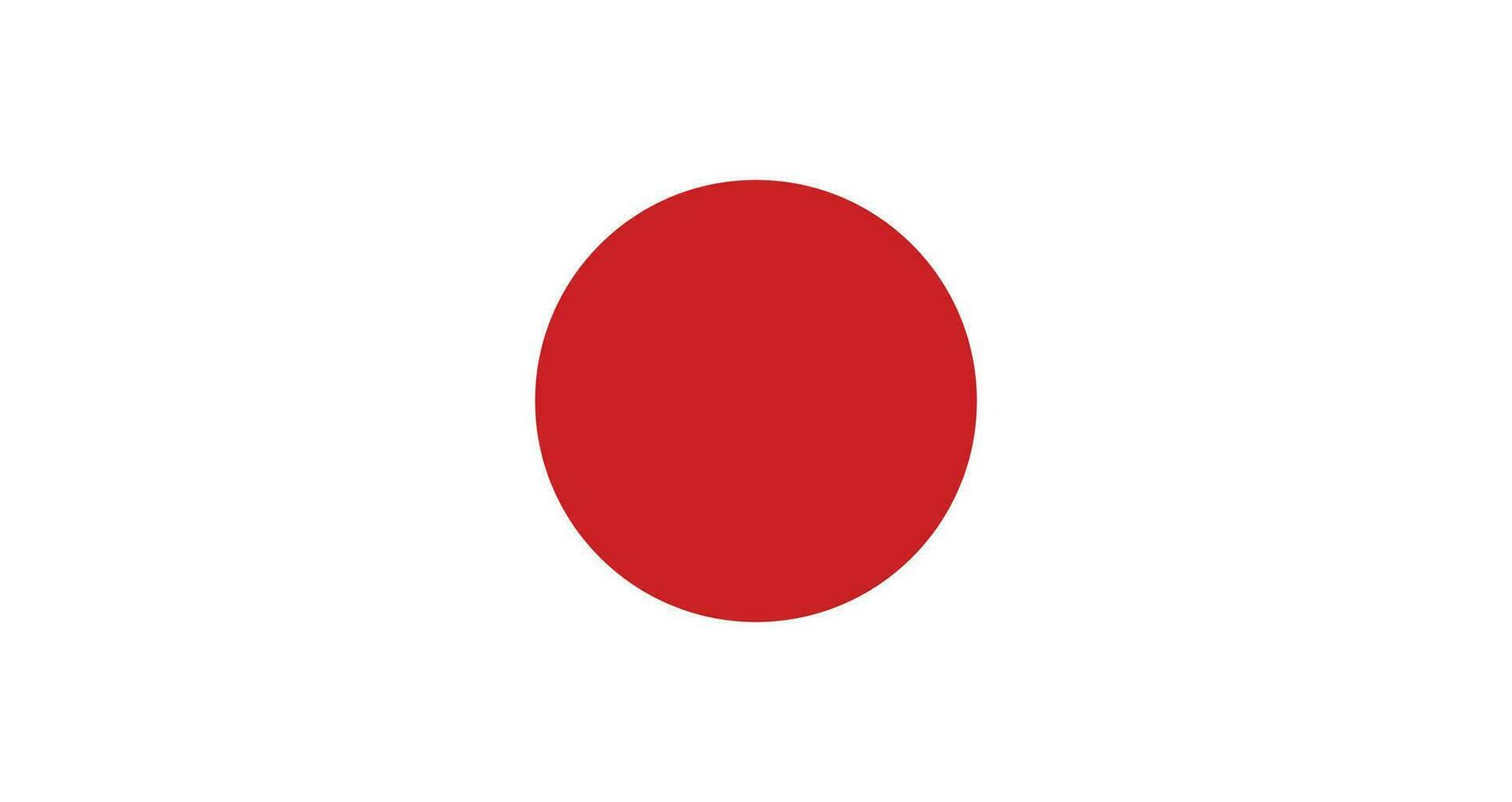 Giappone bandiera, illustrazione di Giappone bandiera vettore