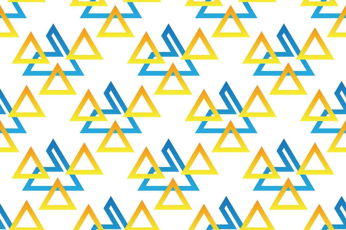 geometrico senza soluzione di continuità modello. impostato di luminosa blu e giallo sfondo con moderno minimo forma. elegante astratto geometrico trame. vettore