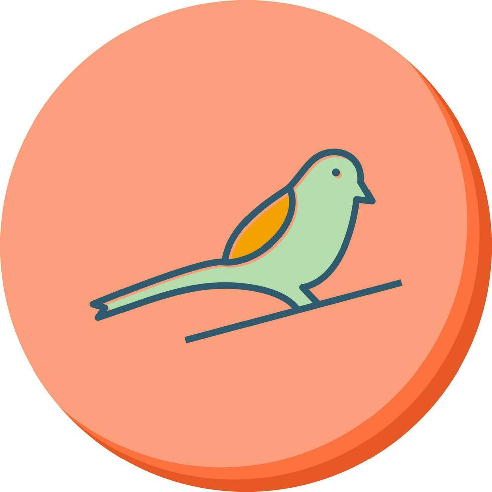 poco uccello vettore icona