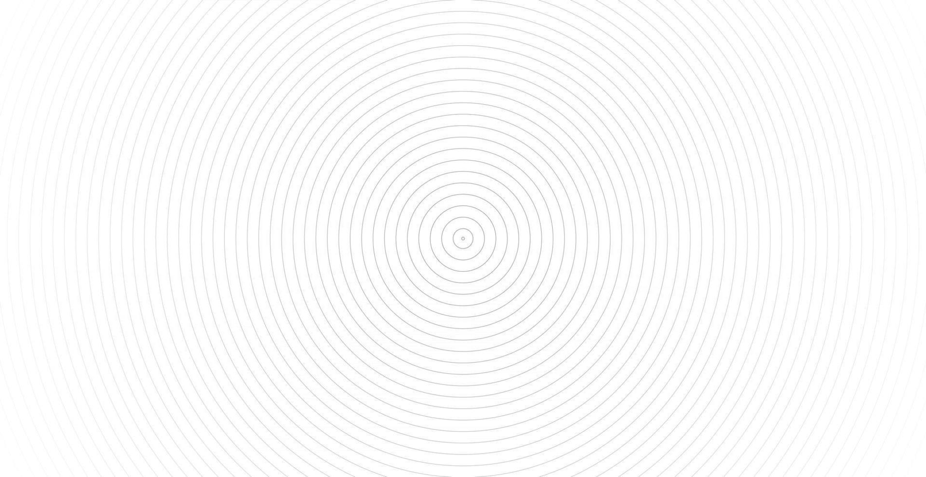 grafica dell'onda sonora di sfondo della linea del cerchio vettore