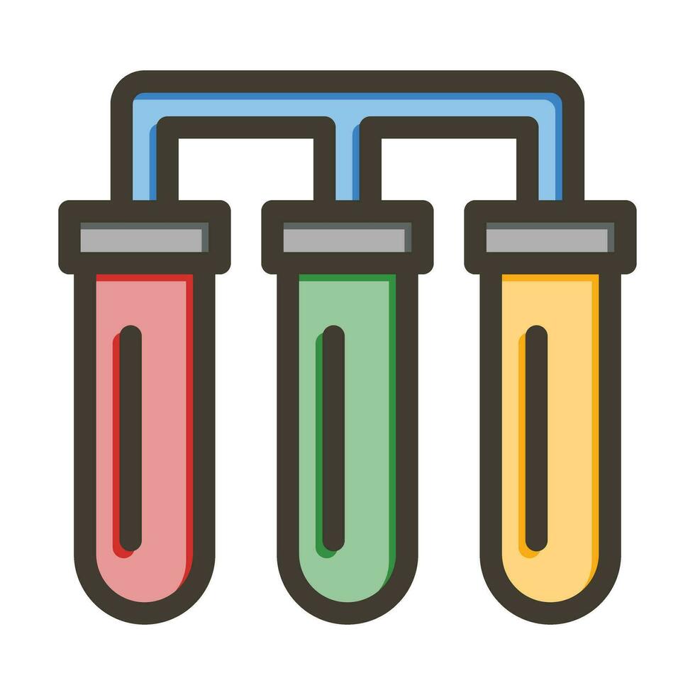 filtrazione vettore di spessore linea pieno colori icona per personale e commerciale uso.