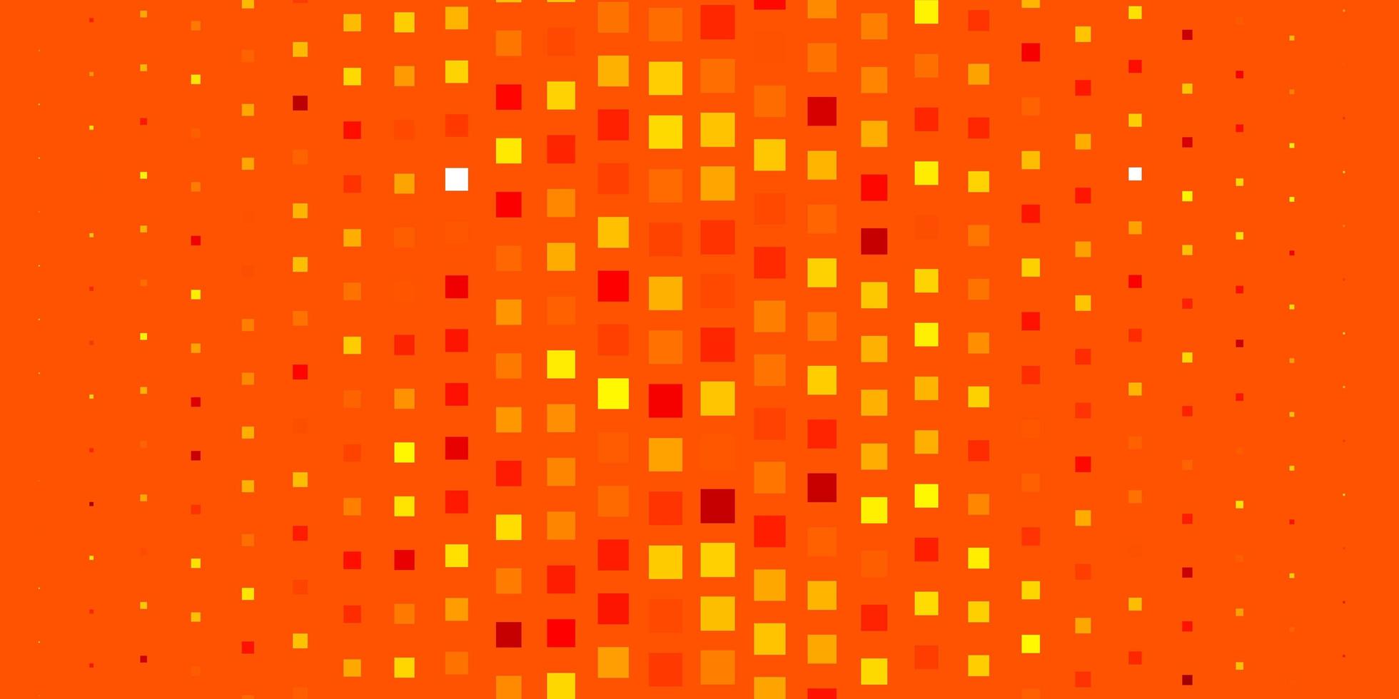 sfondo vettoriale arancione chiaro con rettangoli. illustrazione astratta sfumatura con rettangoli colorati. modello per spot pubblicitari, annunci.