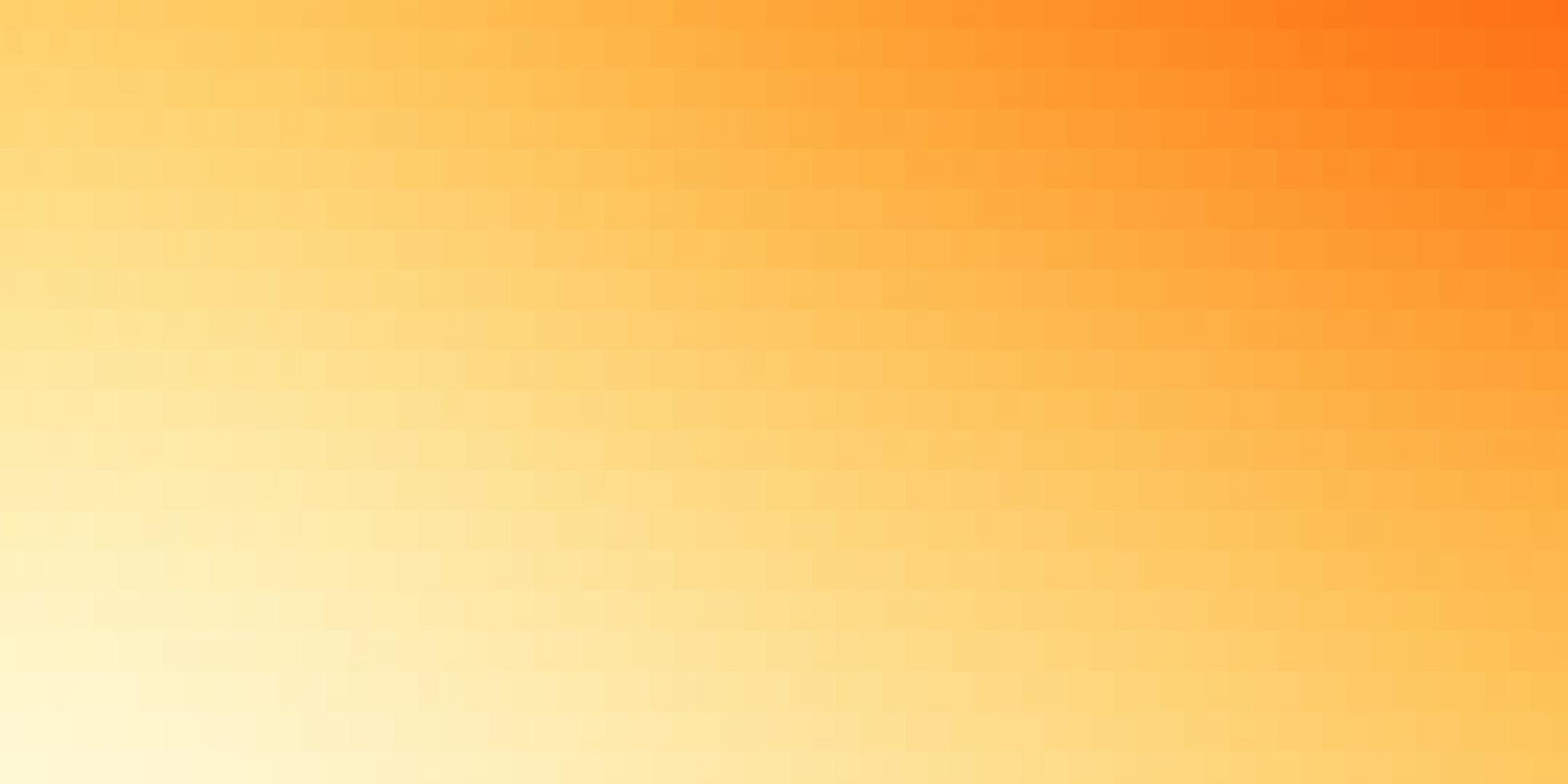 modello vettoriale arancione chiaro in stile quadrato. illustrazione astratta sfumatura con rettangoli. modello per opuscoli aziendali, volantini