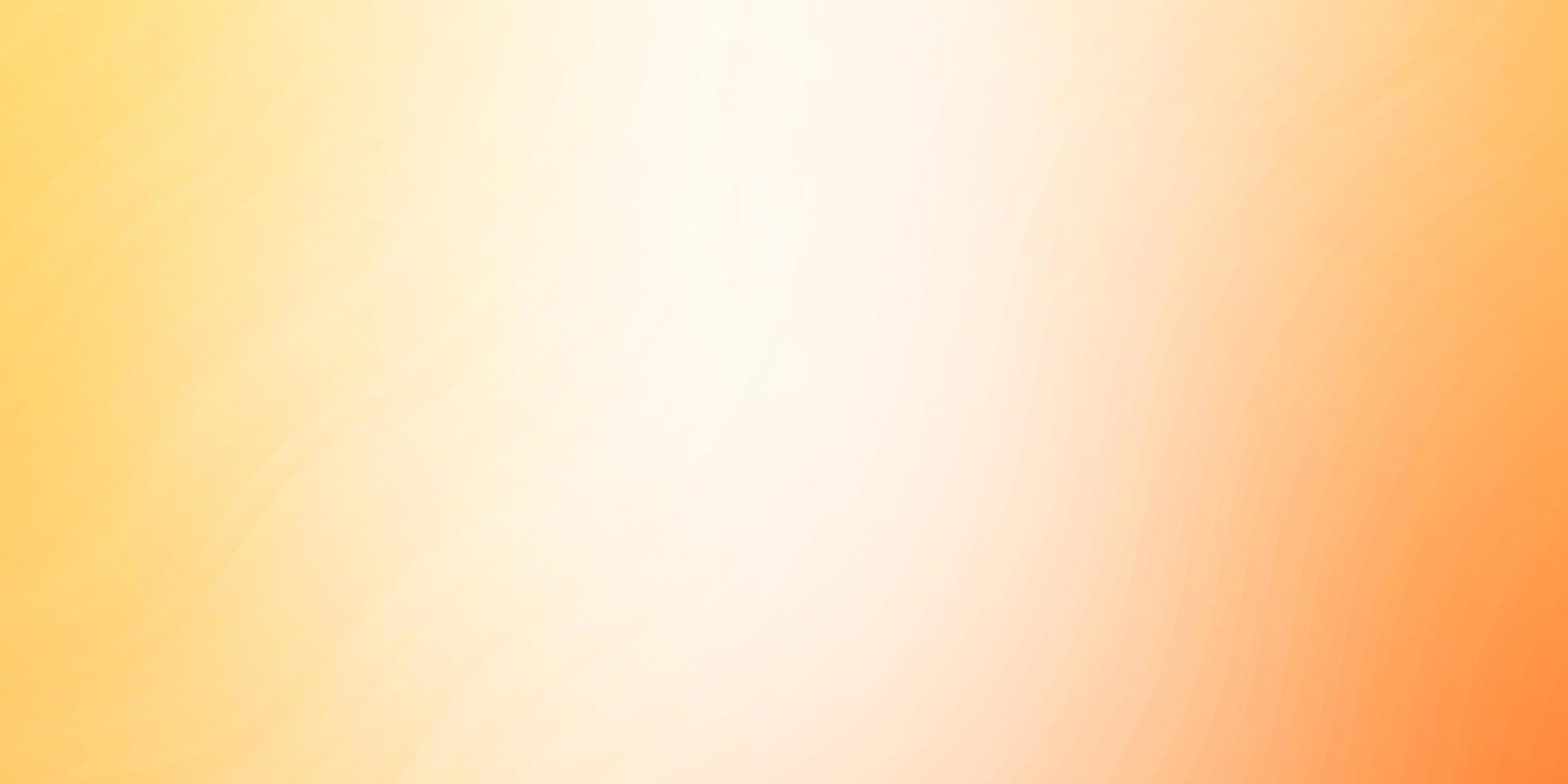 sfondo vettoriale arancione chiaro con linee piegate. illustrazione astratta con fiocchi sfumati. modello per annunci, spot pubblicitari.