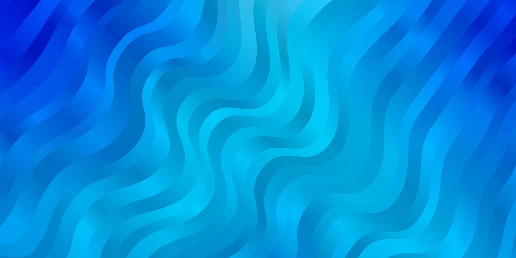 sfondo vettoriale azzurro con curve. illustrazione in stile mezzitoni con curve sfumate. modello per cellulari.