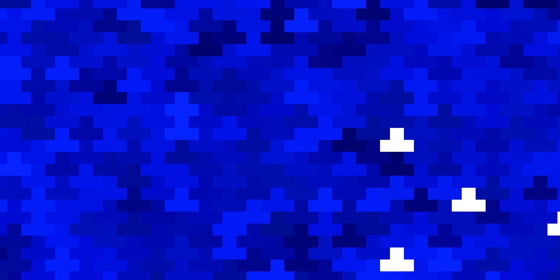 sfondo vettoriale blu scuro con rettangoli. illustrazione colorata con rettangoli sfumati e quadrati. modello moderno per la tua pagina di destinazione.