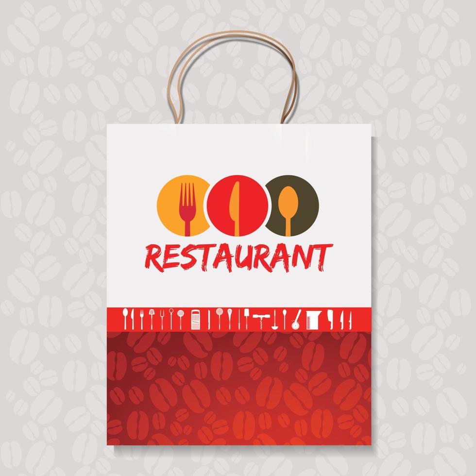 concept logo ristorante vettore