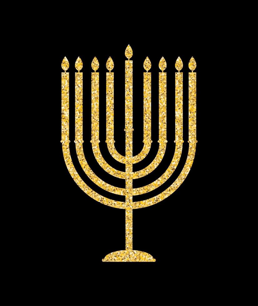 sfondo astratto felice hanukkah, festa ebraica. vettore