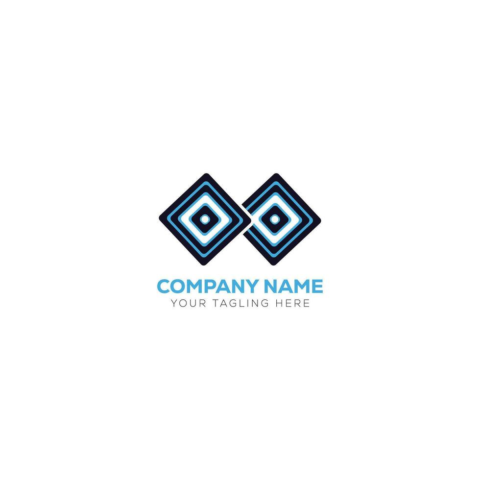 geometrico ceramica e piastrella pavimento industria logo design vettore grafico