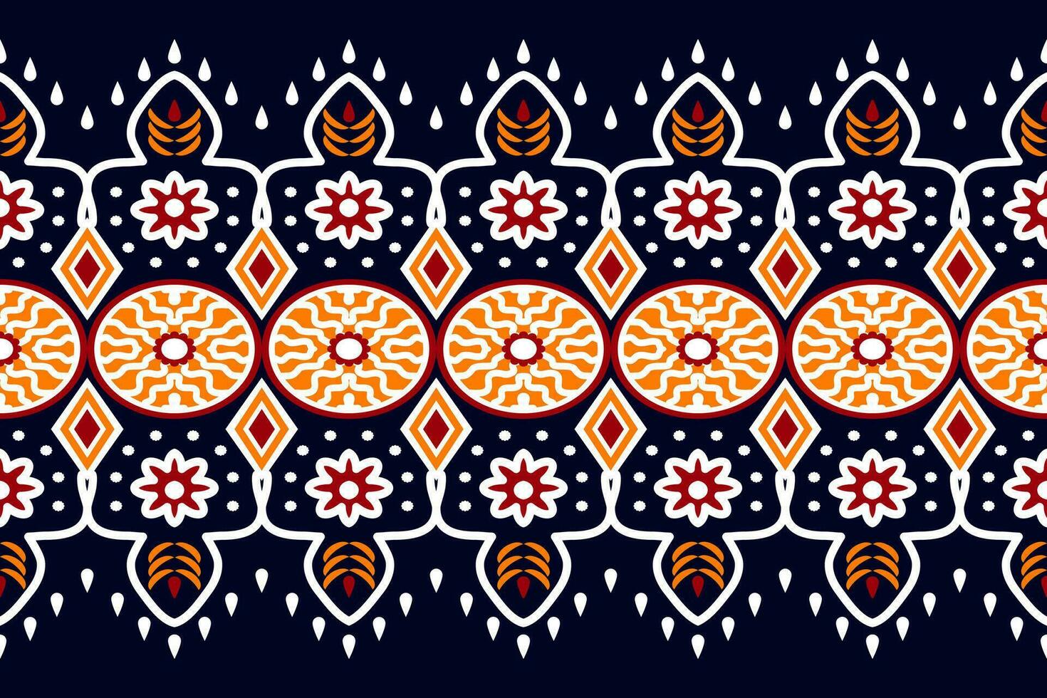 orientale etnico modello tradizionale sfondo design per tappeto, carta da parati, abbigliamento, avvolgimento, batik, tessuto. vettore