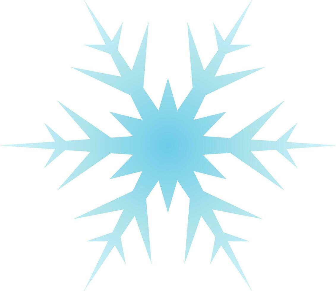 fiocco di neve icona vettore nel il freddo stagione. fiocco di neve design come un icona, simbolo, inverno o Natale decorazione. fiocco di neve icona grafico risorsa per freddo stagione celebrazione design