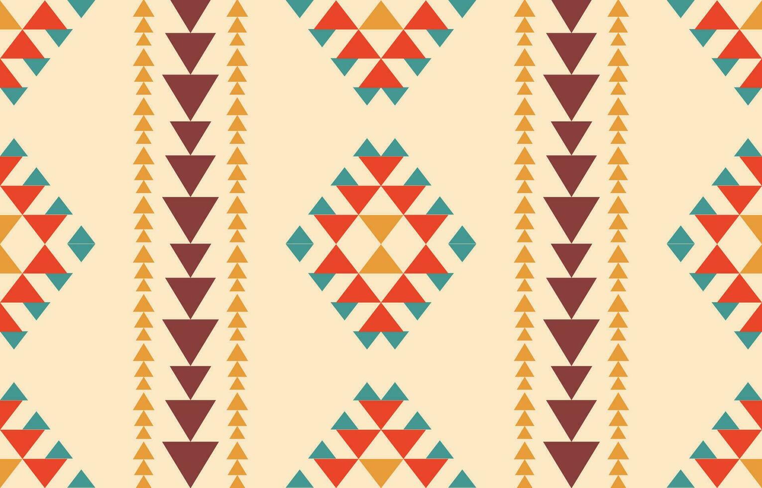 etnico astratto ikat arte. azteco ornamento Stampa. geometrico etnico modello senza soluzione di continuità colore orientale. design per sfondo ,tenda, tappeto, sfondo, vestiario, avvolgere, batik, vettore illustrazione.