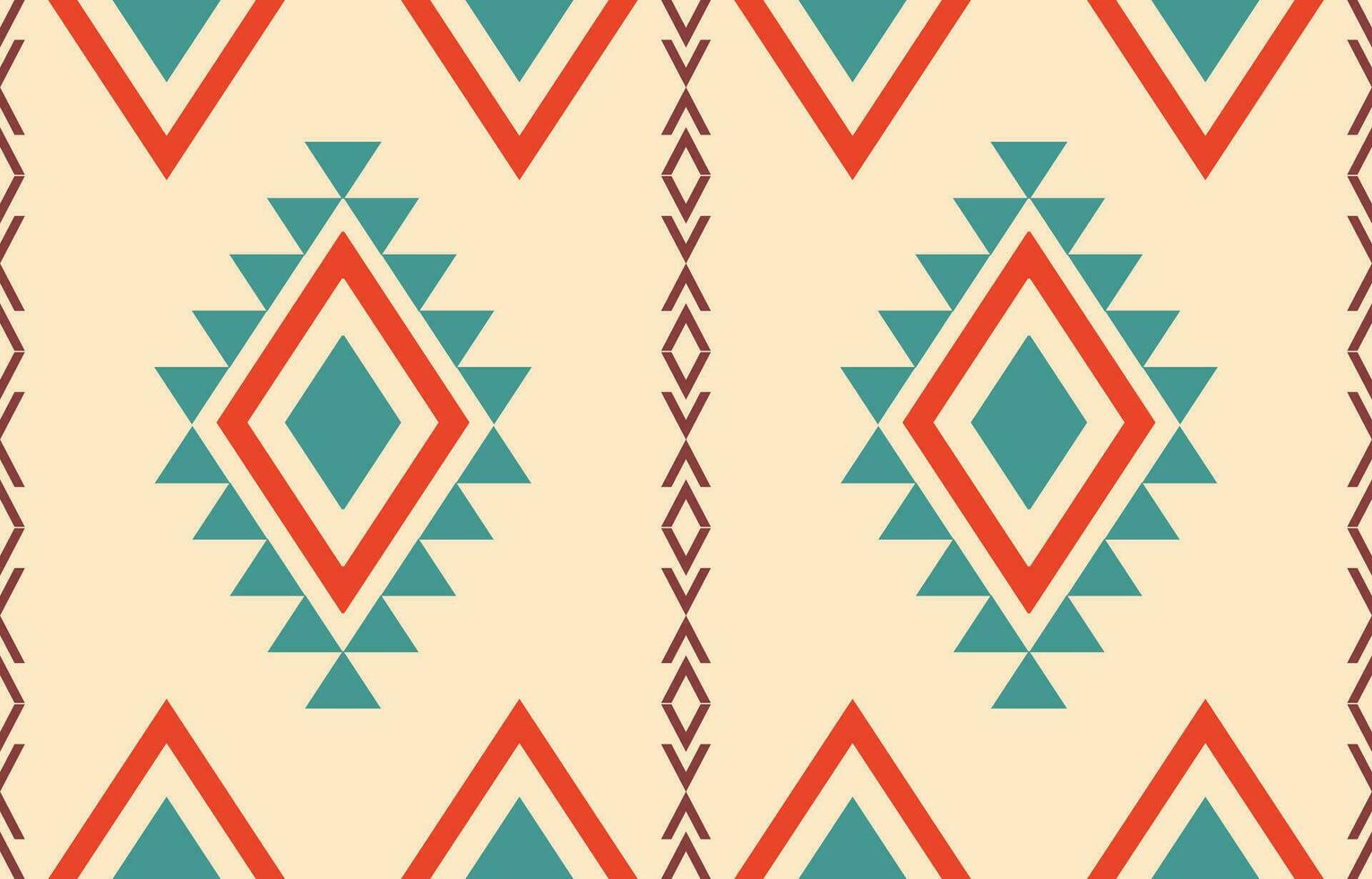 etnico astratto ikat arte. azteco ornamento Stampa. geometrico etnico modello senza soluzione di continuità colore orientale. design per sfondo ,tenda, tappeto, sfondo, vestiario, avvolgere, batik, vettore illustrazione.