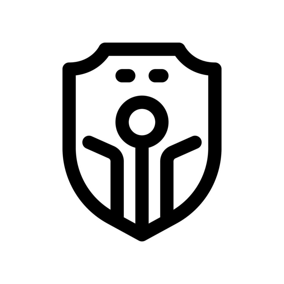 sicurezza linea icona. vettore icona per il tuo sito web, mobile, presentazione, e logo design.