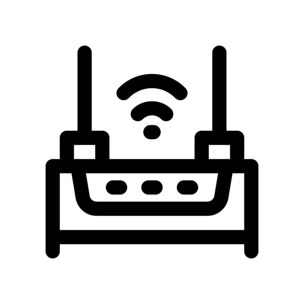 Wi-Fi router linea icona. vettore icona per il tuo sito web, mobile, presentazione, e logo design.