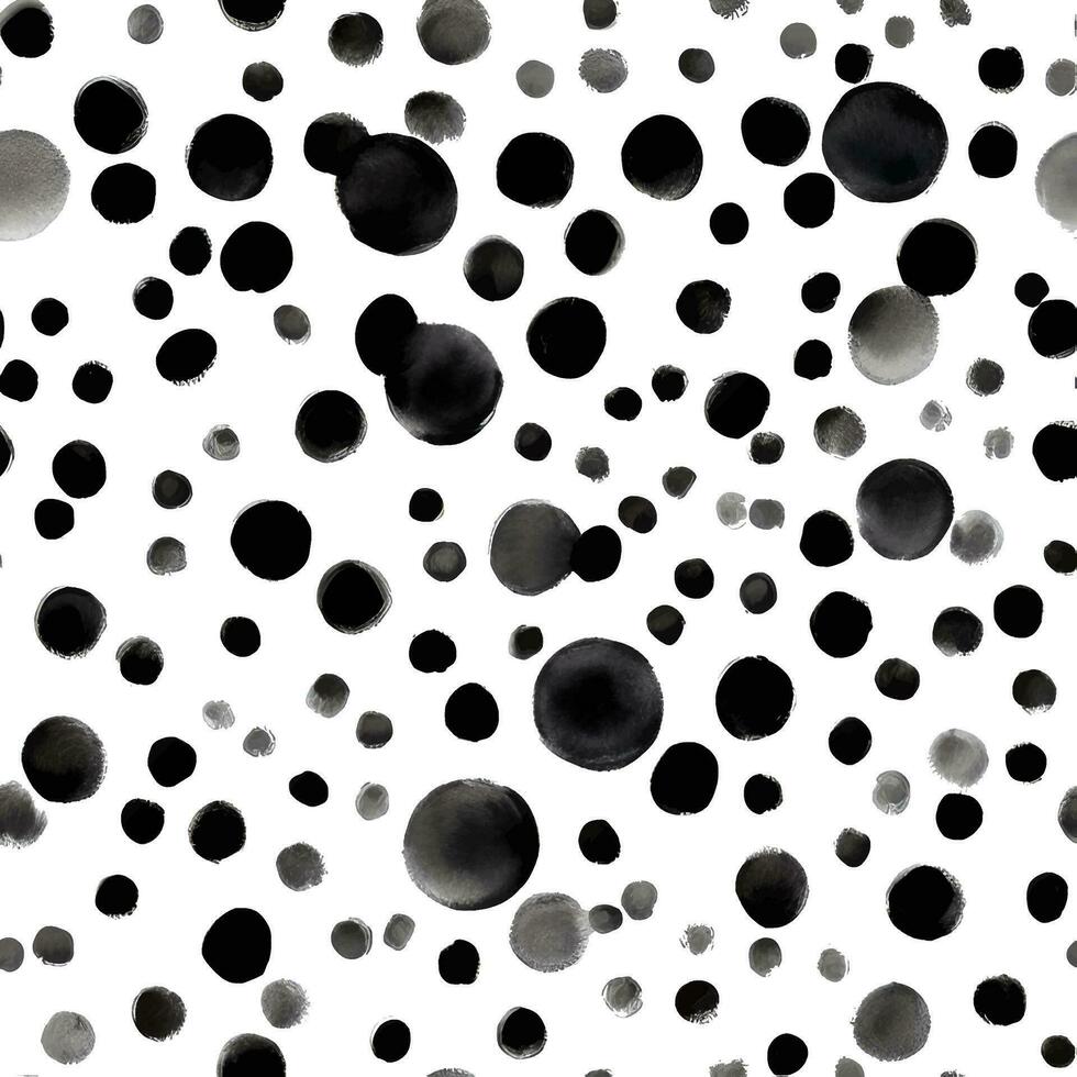 polka punto leopardo senza soluzione di continuità modello struttura mano disegnato pittura illustrazione vettore
