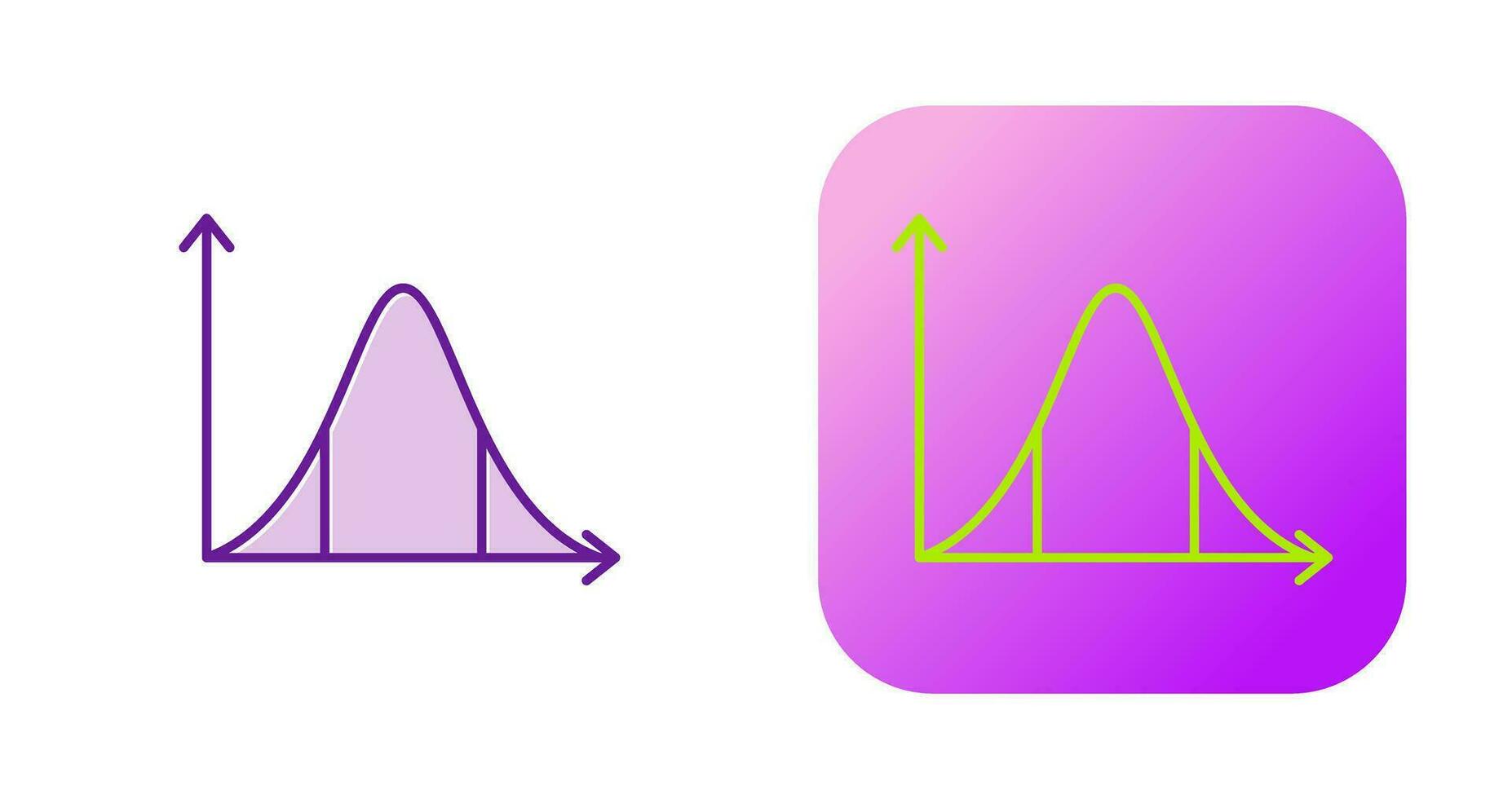 statistica vettore icona