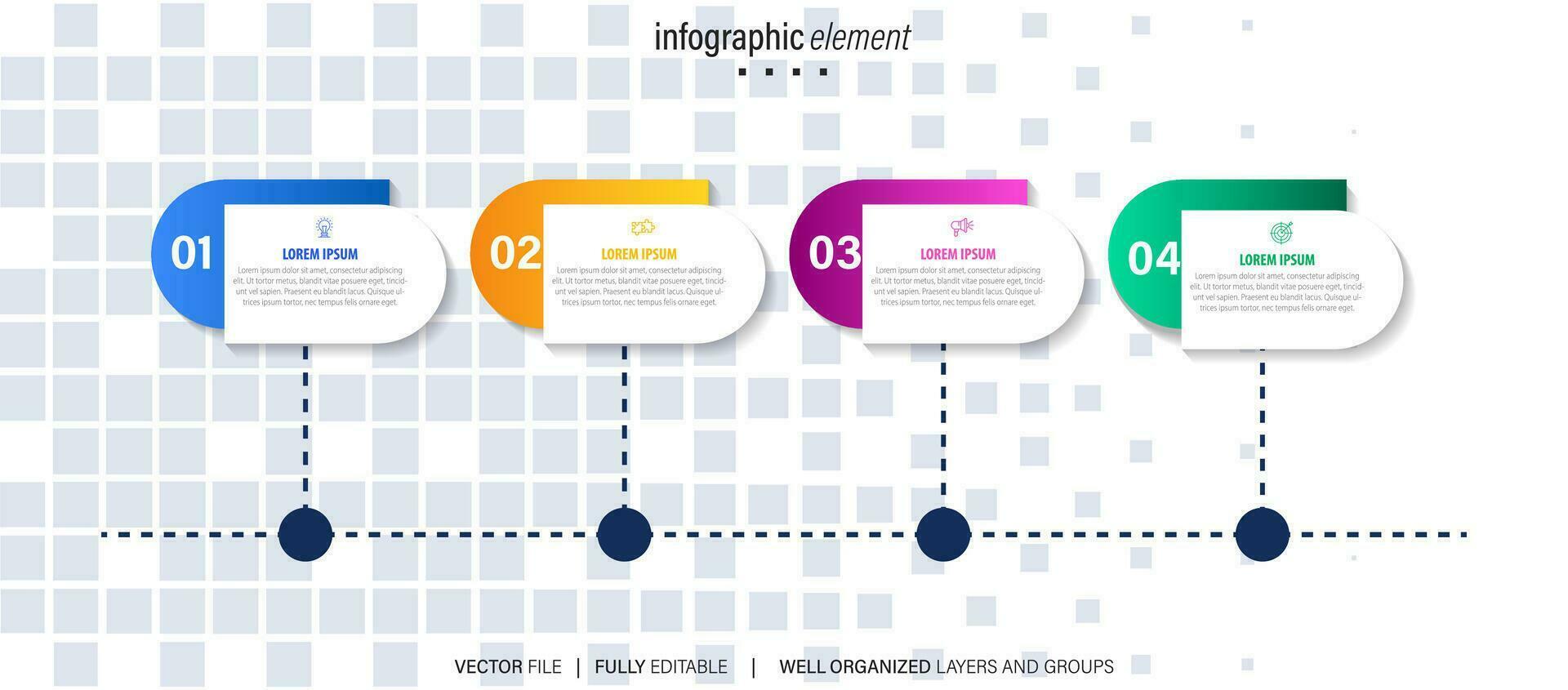 business road map timeline infographic icone progettate per sfondo astratto modello pietra miliare elemento moderno diagramma tecnologia di processo marketing digitale dati presentazione grafico illustrazione vettoriale