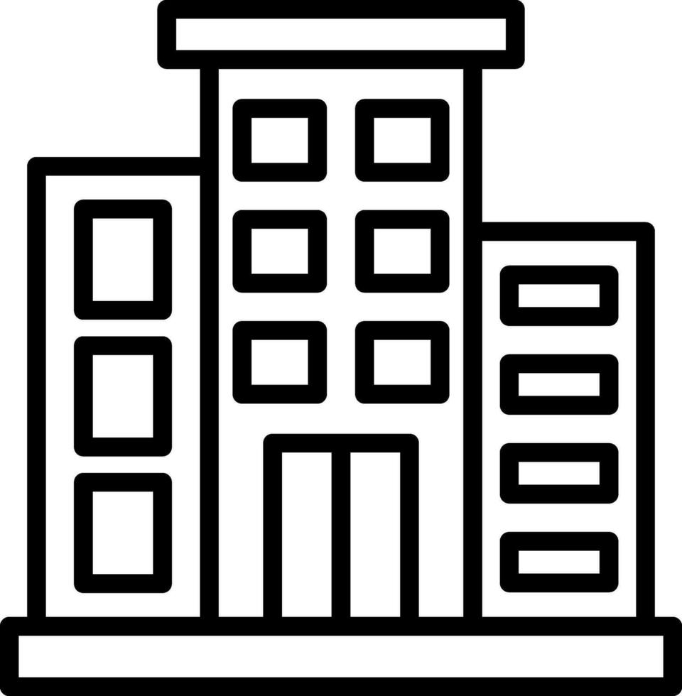 edificio vettore icona design