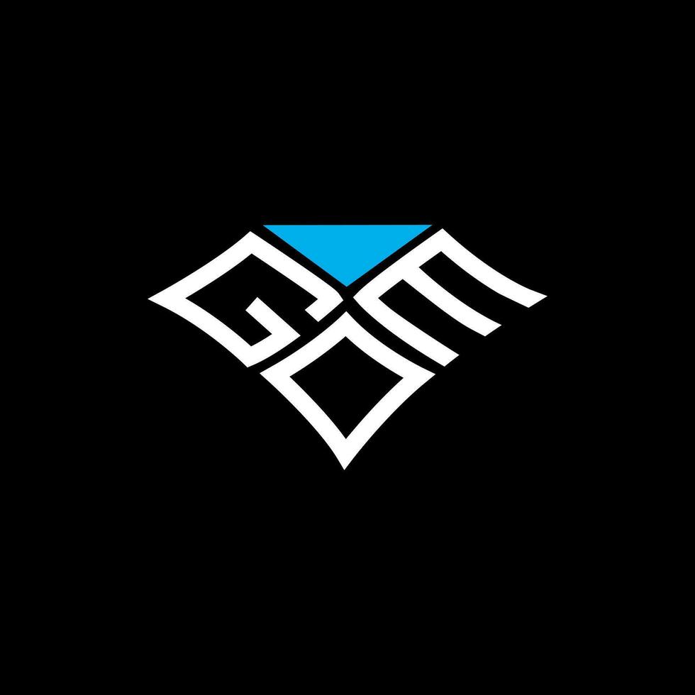 gdm lettera logo vettore disegno, gdm semplice e moderno logo. gdm lussuoso alfabeto design
