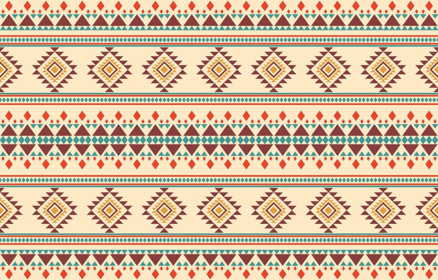 etnico astratto ikat arte. azteco ornamento Stampa. geometrico etnico modello senza soluzione di continuità colore orientale. design per sfondo ,tenda, tappeto, sfondo, vestiario, avvolgere, batik, vettore illustrazione.