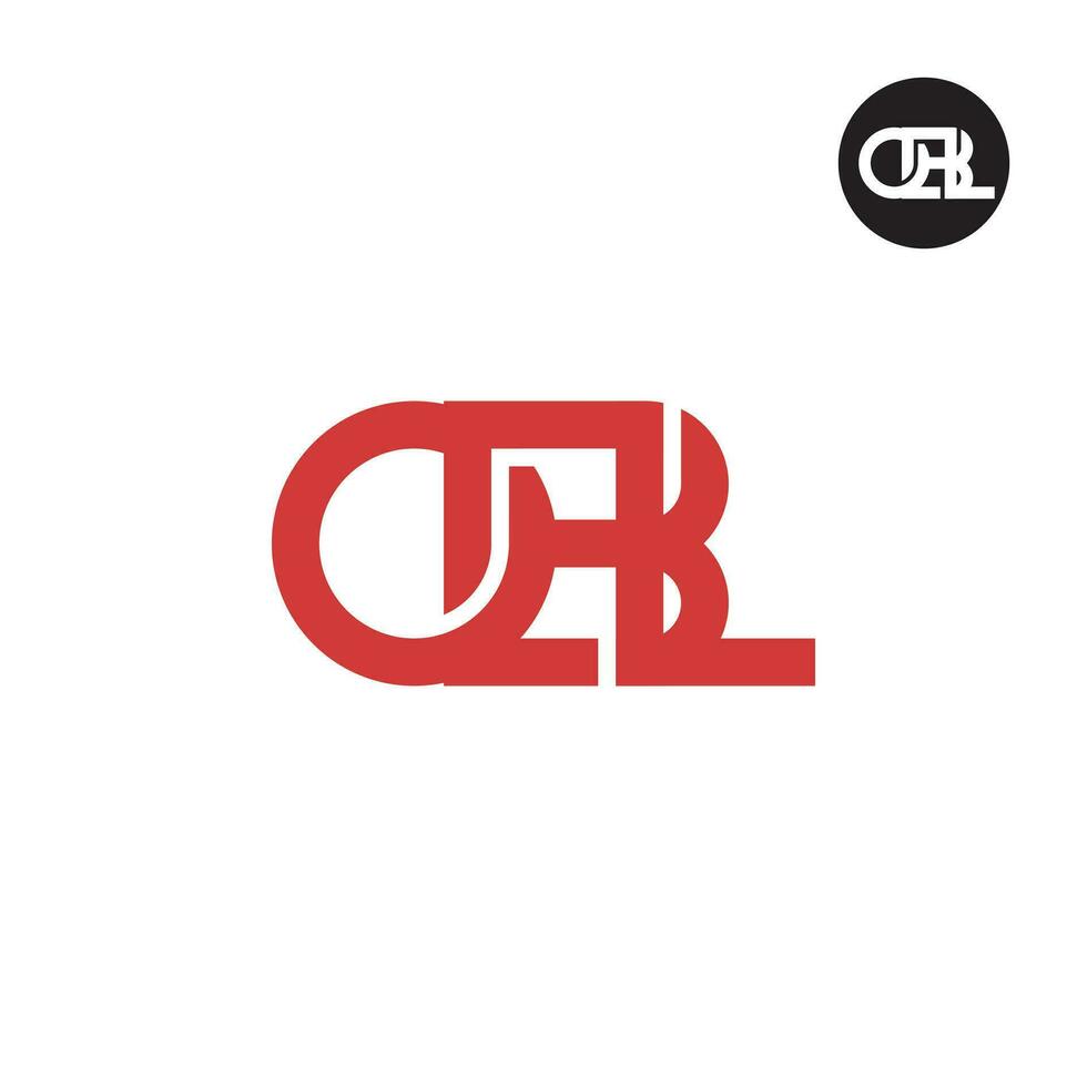 lettera obl monogramma logo design vettore