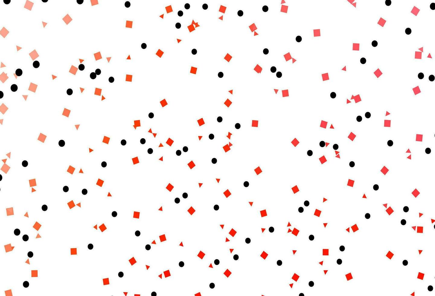 sfondo vettoriale rosso chiaro con linee, cerchi, rombi.