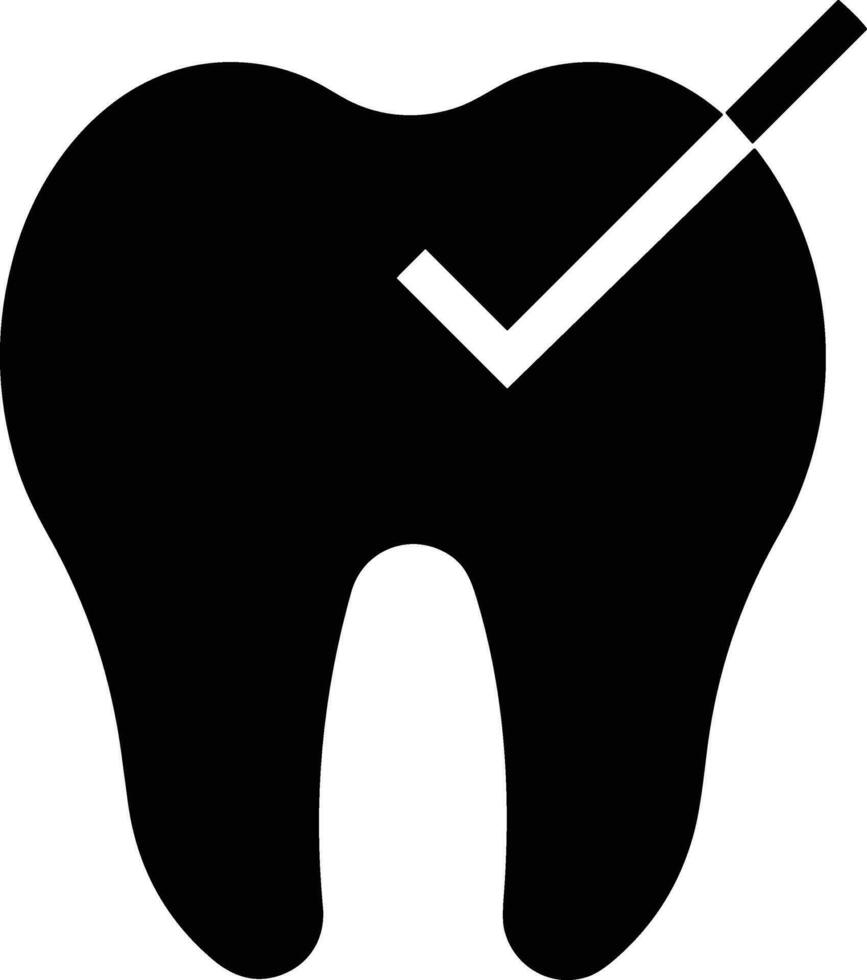 dente dentista icona simbolo Immagine vettore. illustrazione di il dentale medicina simbolo design grafico Immagine vettore