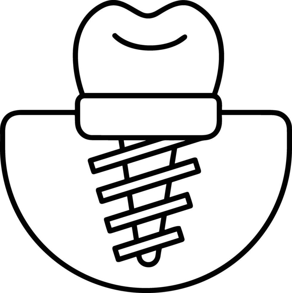 dente dentista icona simbolo Immagine vettore. illustrazione di il dentale medicina simbolo design grafico Immagine vettore