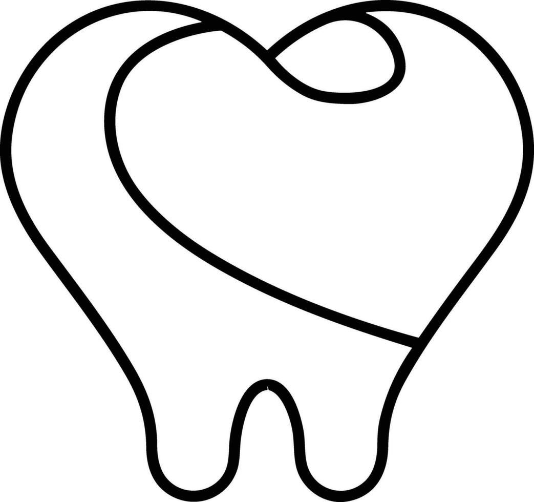 dente dentista icona simbolo Immagine vettore. illustrazione di il dentale medicina simbolo design grafico Immagine vettore