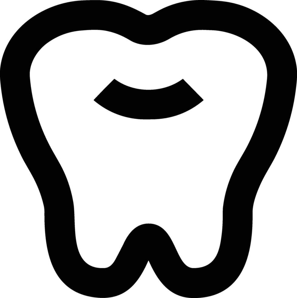 dente dentista icona simbolo Immagine vettore. illustrazione di il dentale medicina simbolo design grafico Immagine vettore