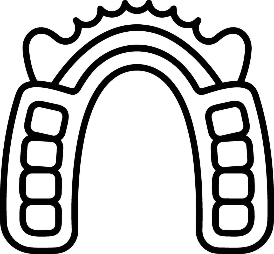 dente dentista icona simbolo Immagine vettore. illustrazione di il dentale medicina simbolo design grafico Immagine vettore