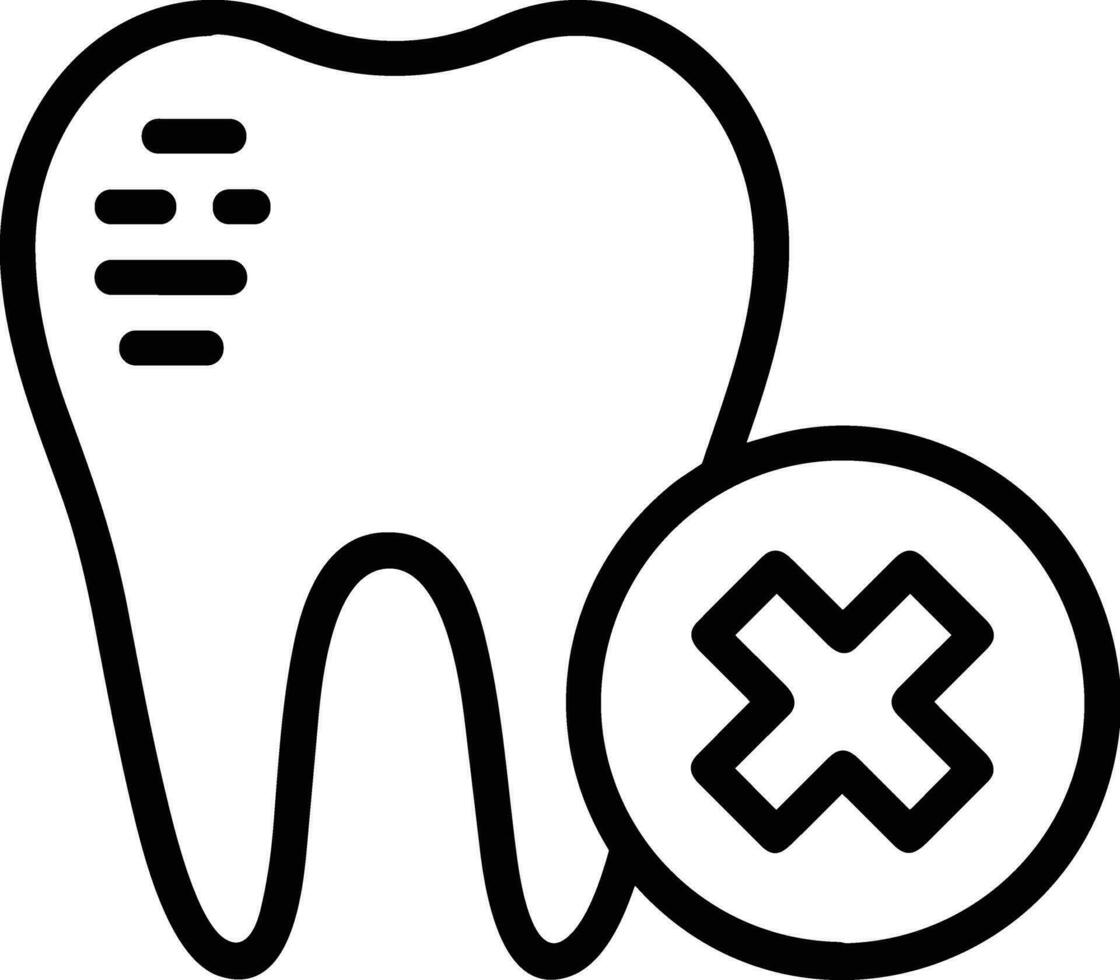 dente dentista icona simbolo Immagine vettore. illustrazione di il dentale medicina simbolo design grafico Immagine vettore