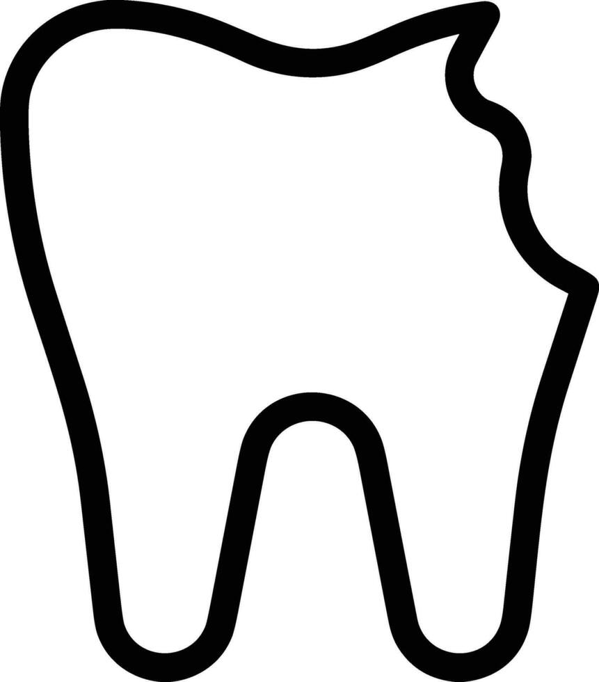 dente dentista icona simbolo Immagine vettore. illustrazione di il dentale medicina simbolo design grafico Immagine vettore