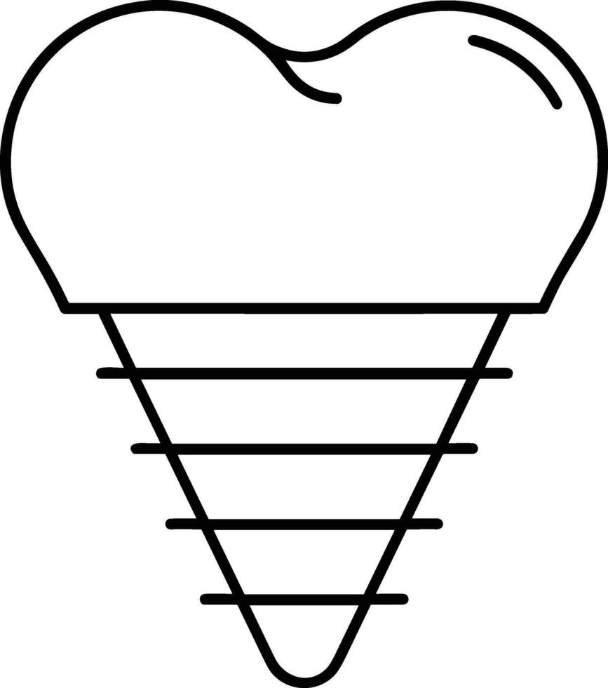 dente dentista icona simbolo Immagine vettore. illustrazione di il dentale medicina simbolo design grafico Immagine vettore